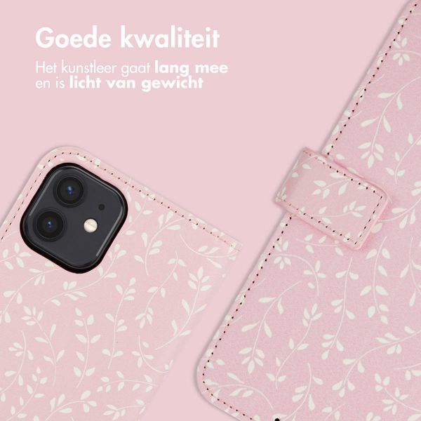 imoshion Design Bookcase Apple iPhone 11 - Pink Bazaar Flowers