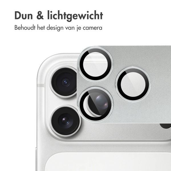 imoshion Camera Protector Glas 2 Pack voor de Apple iPhone 18 Pro Max - Silver