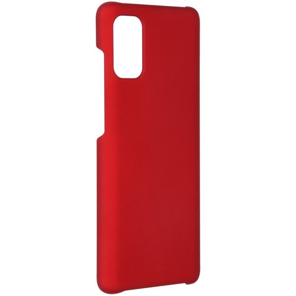 Effen Backcover Samsung Galaxy A41 - Rood