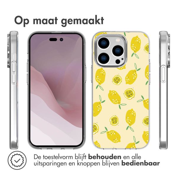 imoshion Design hoesje Apple iPhone 14 Pro - Lemons