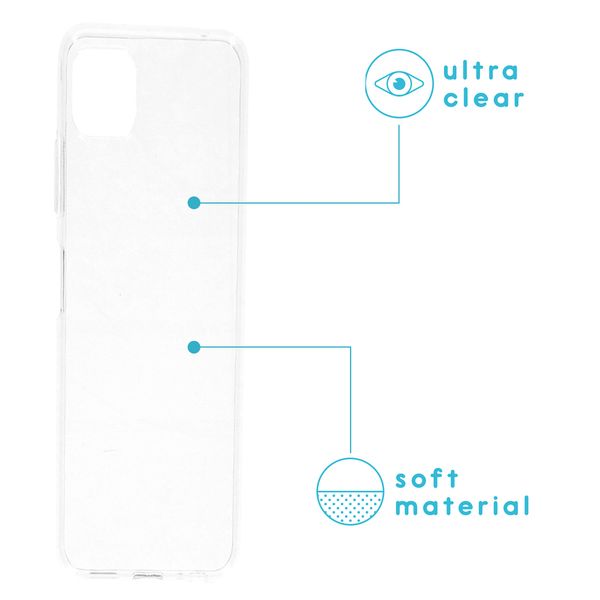 imoshion Softcase Backcover Samsung Galaxy A22 (5G) - Transparant