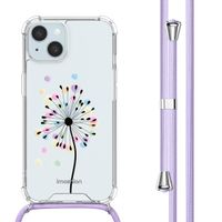 imoshion Design hoesje met koord iPhone 15 - Sandstone Dandelion