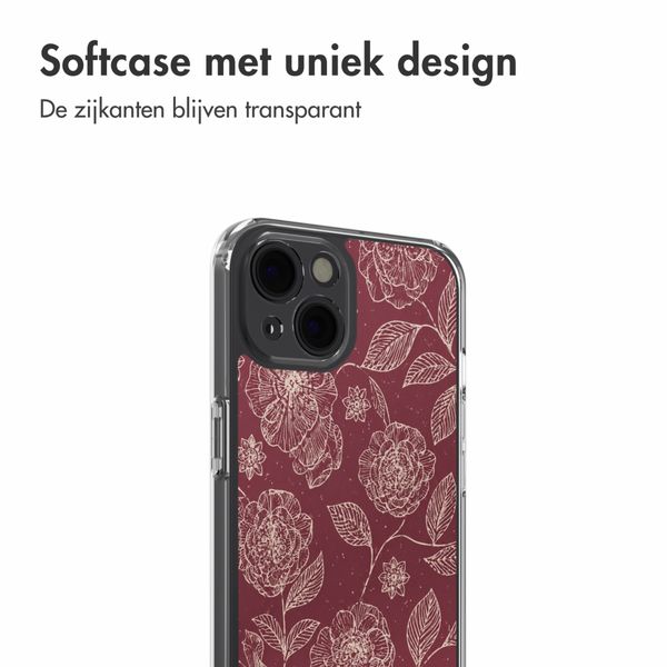 imoshion Design hoesje Apple iPhone 13 - Deep Rose