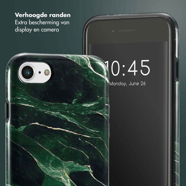 Selencia Vivid Backcover Apple iPhone SE (2022 / 2020) / 8 / 7 / 6(s) - Chic Marble Quartz