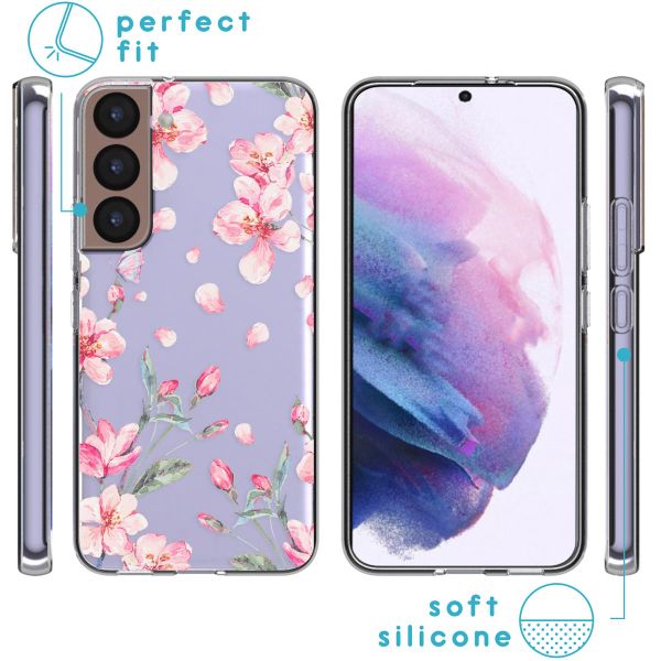 imoshion Design hoesje Samsung Galaxy S22 - Blossom Watercolor