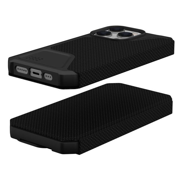 UAG Metropolis Bookcase iPhone 14 Pro - Kevlar Black