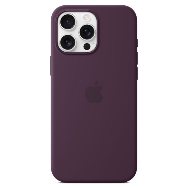 Apple Silicone Backcover MagSafe Apple iPhone 16 Pro Max - Plum