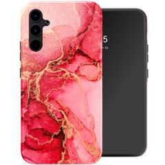 Selencia Vivid Tough Backcover Samsung Galaxy A34 - Rosy Marble