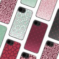 imoshion Design hoesje Apple iPhone 16e - Bloom Love Sage Green