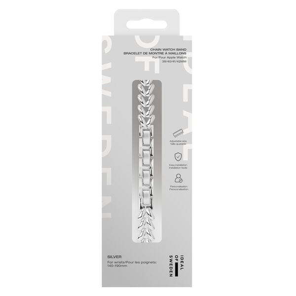 iDeal of Sweden Delicate Chain Watch Band Apple Watch | 38/40/41/42 mm - Zilver