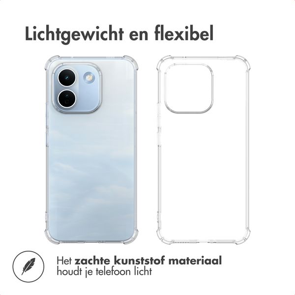 imoshion Shockproof Case Xiaomi Redmi Note 17 Pro Plus - Transparant