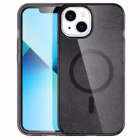 imoshion Sparkle Backcover met MagSafe Apple iPhone 14 - Glitter Zwart