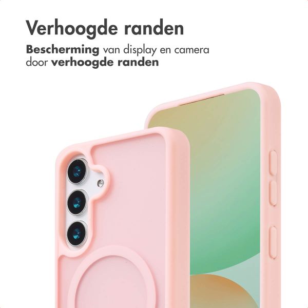 imoshion Color Guard Backcover met MagSafe Samsung Galaxy S25 Plus - Lichtroze