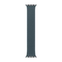 Apple Gevlochten solobandje Apple Watch | 38/40/41/42 mm - Maat 9 - Lake Green