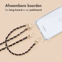 imoshion PU Leather Telefoonkoorden set - Zwart