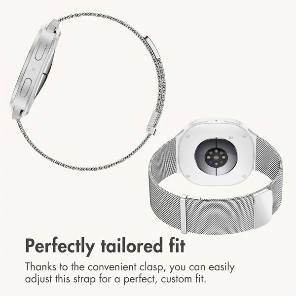 imoshion Milanese Magnetic Band Samsung Galaxy Watch Ultra 2 (2026) / Ultra (2024/2025) - Silver