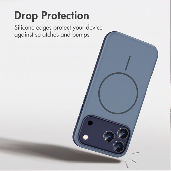 imoshion Color Backcover with Thin MagSafe Ring Apple iPhone 18 Pro Max / 17 Pro Max - Dark Blue
