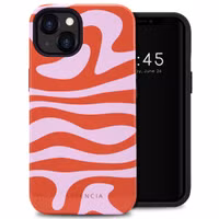 Selencia Vivid Backcover iPhone 13 - Dream Swirl Pink