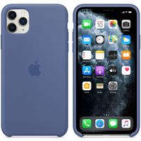 Apple Silicone Backcover Apple iPhone 11 Pro Max - Linen Blue