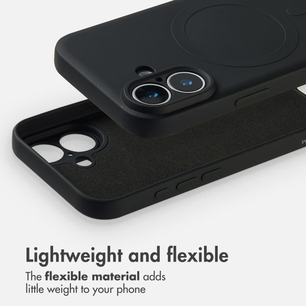 imoshion Colour Back Cover with MagSafe Apple iPhone 17 - Black