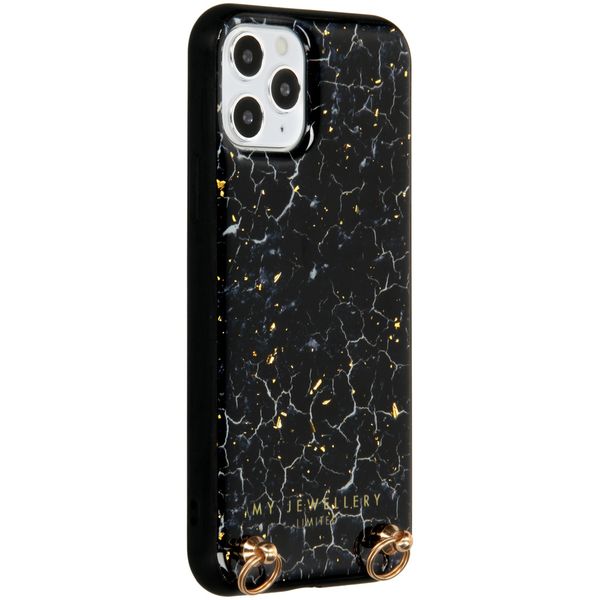 My Jewellery Marmer Hardcase Koordhoesje iPhone 11 Pro - Blue Marble