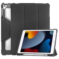 Accezz Rugged Trifold Bookcase Apple iPad 9 (2021) 10.2 inch / iPad 8 (2020) 10.2 inch / iPad 7 (2019) 10.2 inch - Black