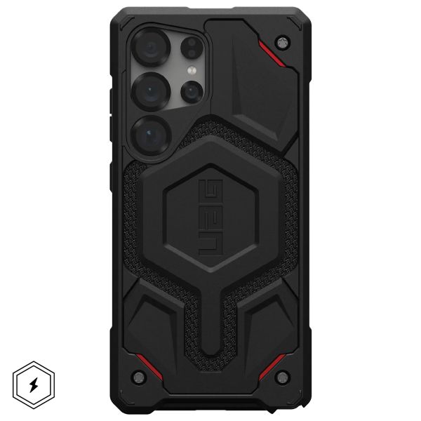 UAG Monarch Pro Backcover Samsung Galaxy S25 Ultra - Kevlar Black