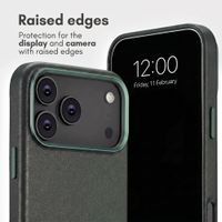 Accezz 2-in-1 Leather Bookcase with MagSafe Apple iPhone 18 Pro / 17 Pro - Cedar Green