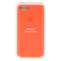 Apple Silicone Backcover Apple iPhone SE (2022 / 2020) / 8 / 7 - Spicy Orange