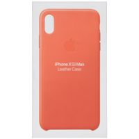 Apple Leather Backcover Apple iPhone Xs Max - Sunset
