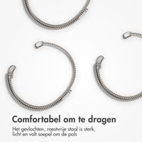 imoshion Milanees magnetisch bandje Samsung Galaxy Watch 8 (40/44mm) / Classic (46mm) - Sterrenlicht