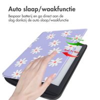 imoshion Design Slim Hard Case Bookcase Pocketbook Touch Lux 5 / HD 3 / Basic Lux 4 / Vivlio Lux 5 - Flowers Distance