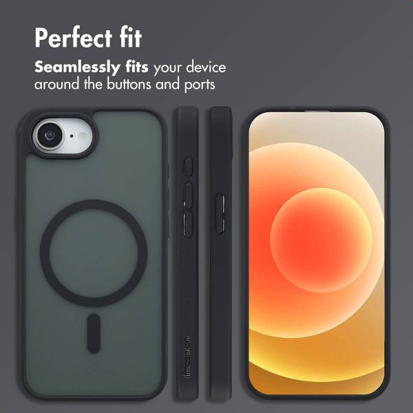 imoshion Colour Guard Back Cover with MagSafe Apple iPhone 17e / 16e - Black