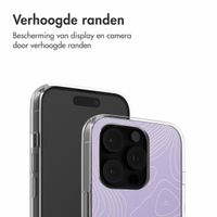 imoshion Design hoesje Apple iPhone 16 Pro - Topo Lilac