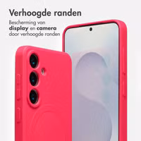 imoshion Color Backcover met MagSafe Samsung Galaxy S25 - Neon Pink