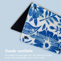 imoshion Design Laptop Cover Apple MacBook Pro 14 inch (2021 / 2023 M3 chip / 2024 M4 chip / 2025 M5 chip) - Flower Tile