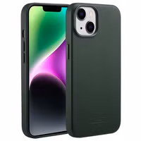 Accezz MagSafe Leather Backcover Apple iPhone 14 - Cedar Green