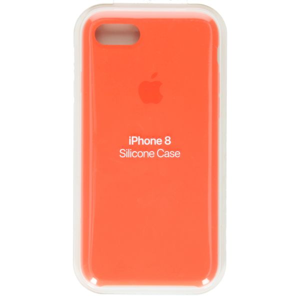 Apple Silicone Backcover Apple iPhone SE (2022 / 2020) / 8 / 7 - Spicy Orange