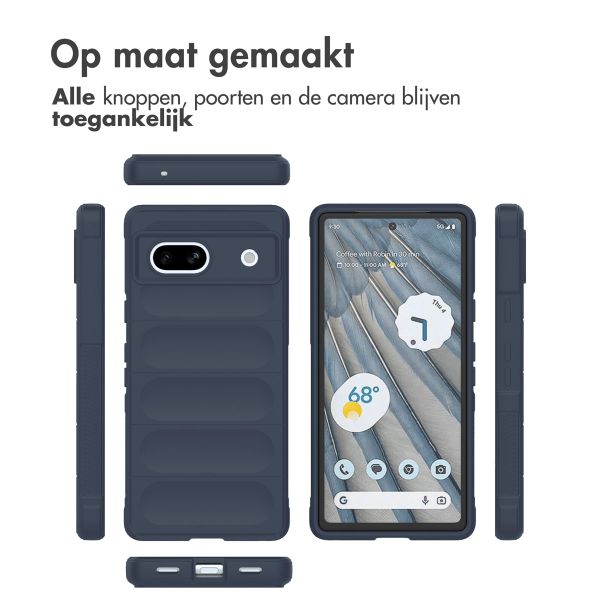 imoshion EasyGrip Backcover Google Pixel 7a - Donkerblauw