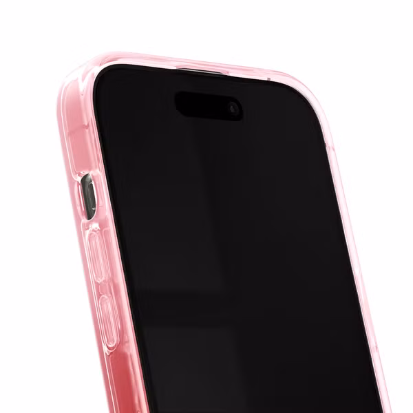 iDeal of Sweden Clear Case MagSafe Apple iPhone 13 / 14 / 15 / 16e - Cherry Lacquer