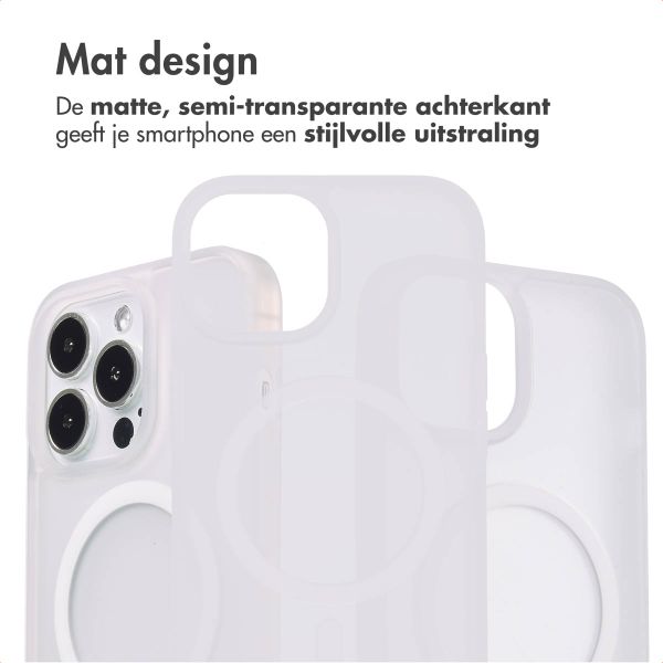 imoshion Color Guard Backcover met MagSafe iPhone 13 Pro - Wit