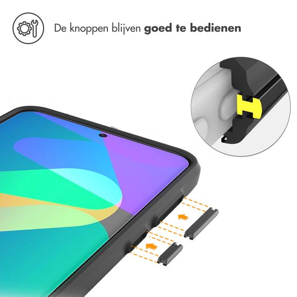 imoshion Rugged Hybrid Case Samsung Galaxy S23 - Zwart