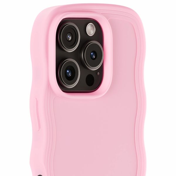 Holdit Wavy Case Apple iPhone 16 Pro Max - Pink