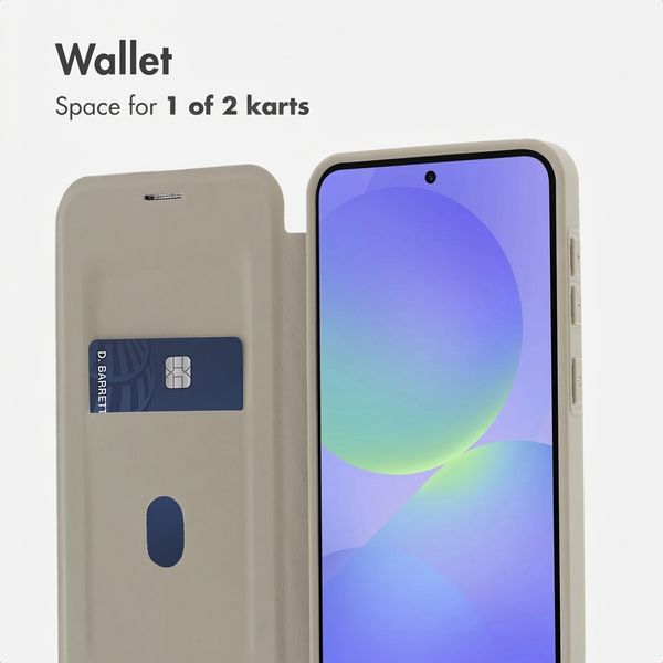 imoshion Transparent Bookcase with MagSafe Samsung Galaxy A37 (5G) - Beige