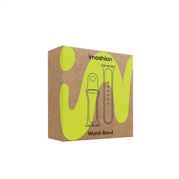 imoshion Verpleegkundige siliconenband Apple Watch Series 1 t/m 10 / SE / Ultra (2) (44/45/46/49 mm) - Roze