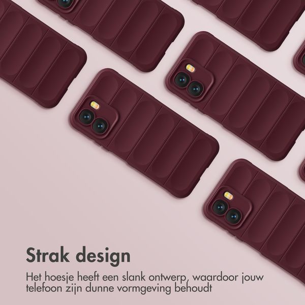 imoshion EasyGrip Backcover Oppo A6x (4G/5G) - Aubergine
