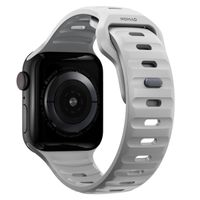 Nomad Sport band FKM Apple Watch Series 1 t/m 11 / SE / Ultra (44/45/46/49 mm) - Lunar Gray
