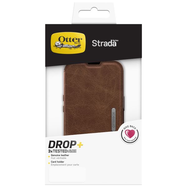 OtterBox Strada Bookcase iPhone 13 Pro - Bruin