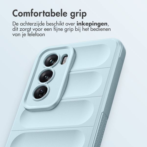 imoshion EasyGrip Backcover Oppo Reno 12 - Lichtblauw