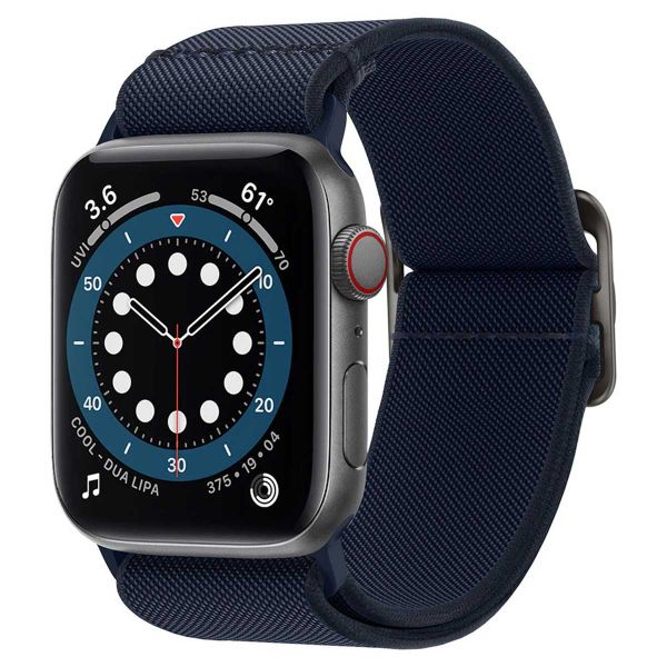 Spigen Lite Fit band Apple Watch Series 1 t/m 10 / SE / Ultra (2) (44/45/46/49 mm) - Navy